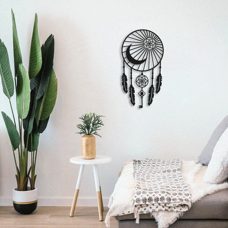 Dream Catcher V1 Metal Wall Decoration