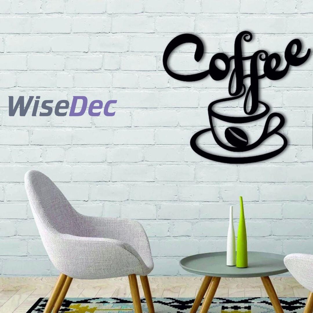 Coffee Metal Wall Painting