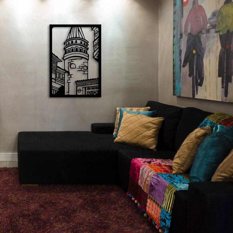 Galata Tower Wall Decoration (Merror)