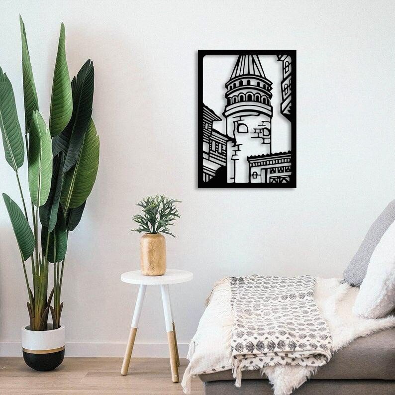 Galata Tower Wall Decoration (Merror)