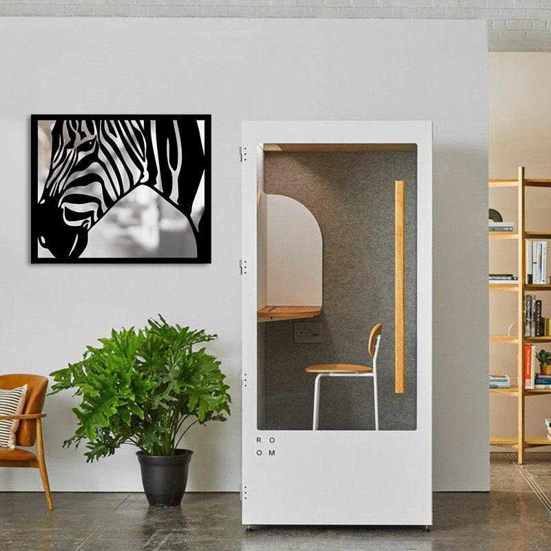 Zebra Metal Wall Painting Merror