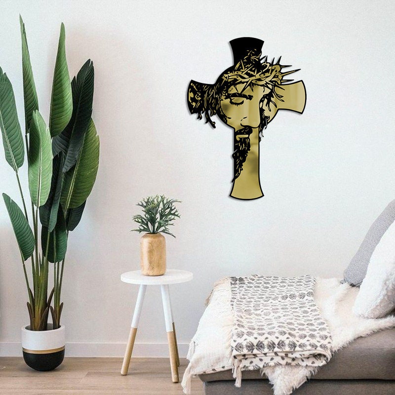Jesus Wall Metal Wall Painting Merror