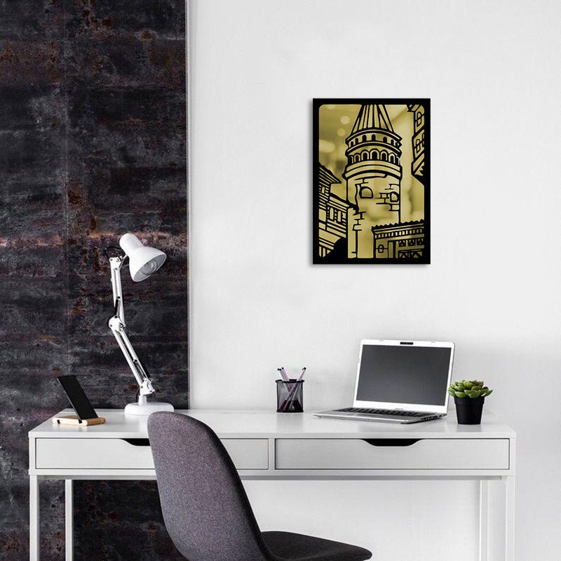 Galata Tower Wall Decoration (Merror)