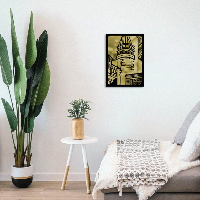 Galata Tower Wall Decoration (Merror)