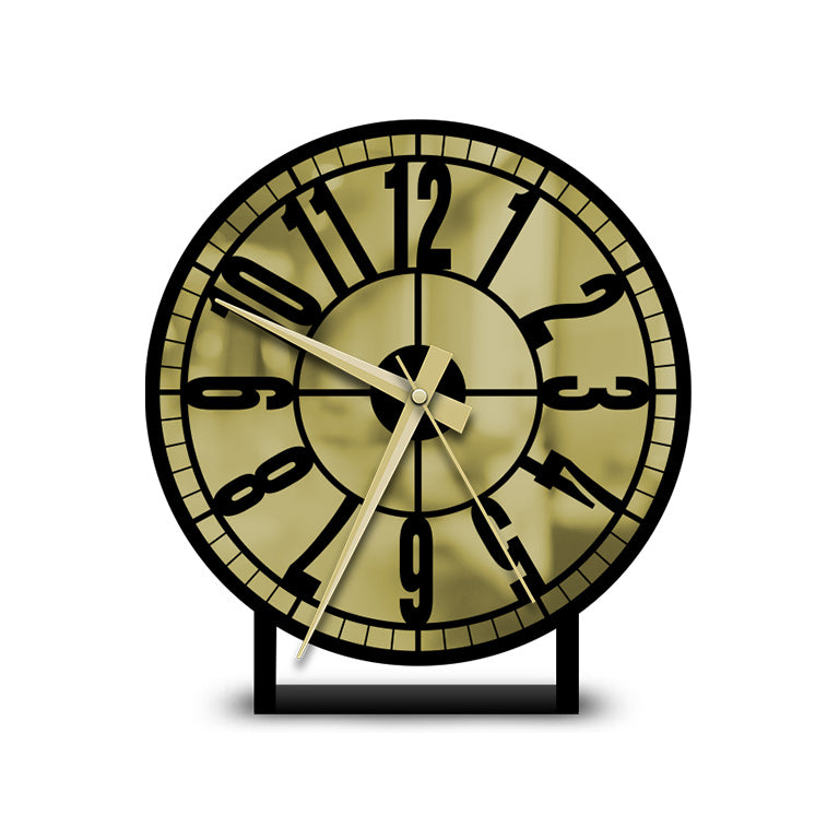 Ottoman Metal Table Clock Merror