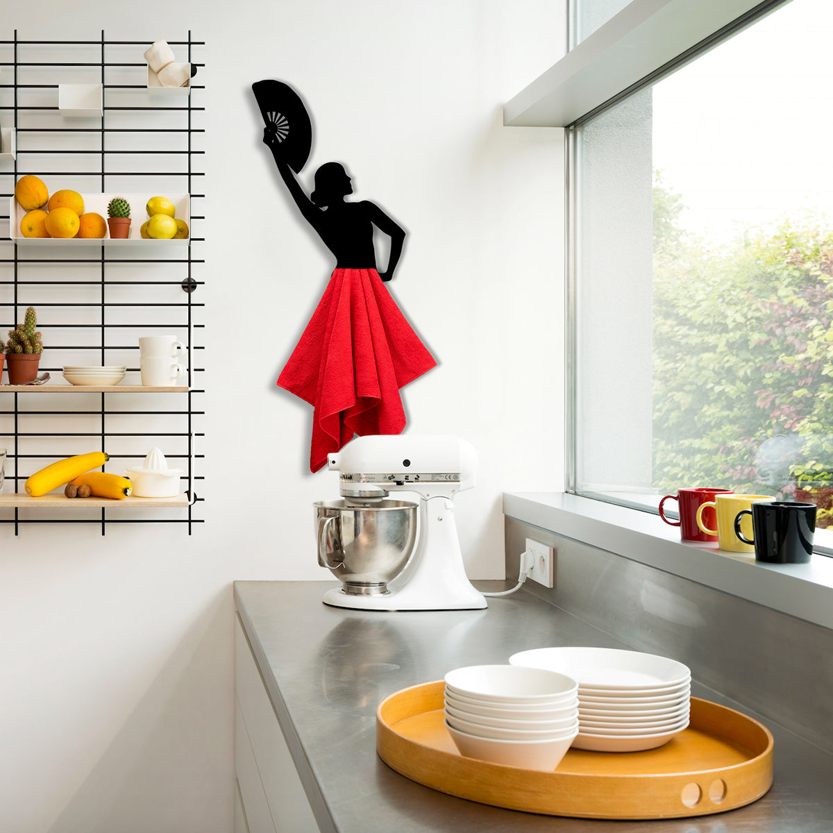 Flamenko V1 Metal Towel Rack