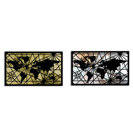 Merror Metal & Ayna Dünya Haritası