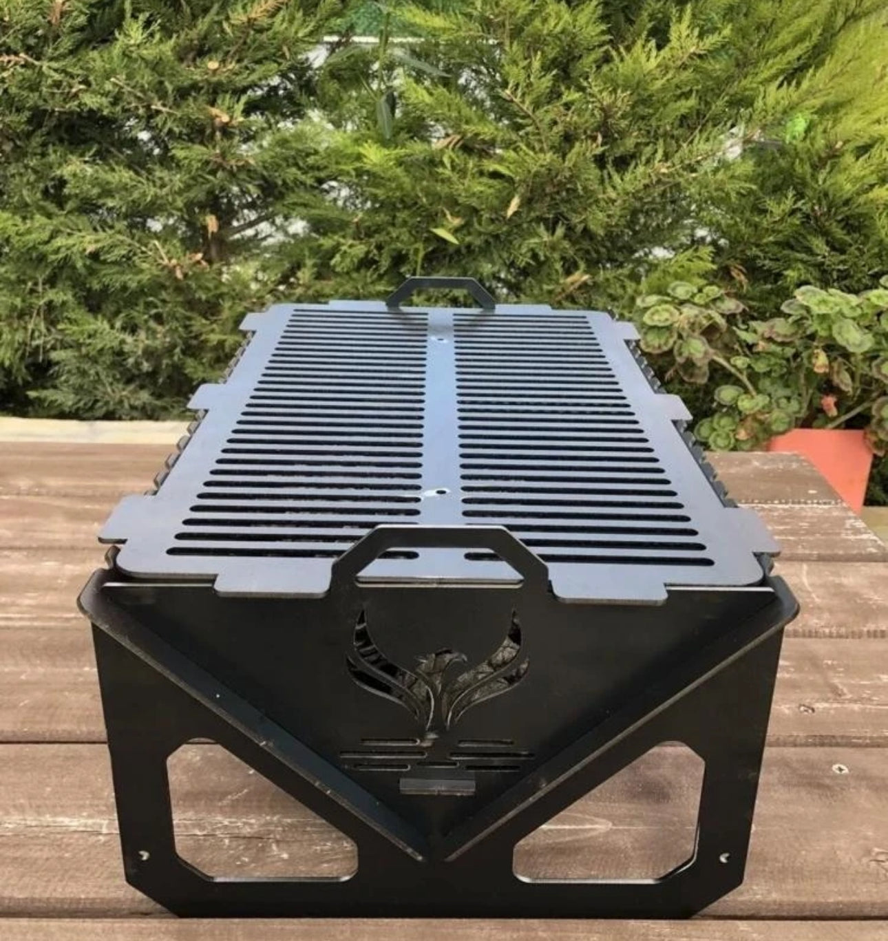 WiseDec WiseGrill V7 Taşınabilir Çantalı Metal Mangal