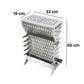 WiseDec WiseGrill V8 – Dikey Taşınabilir Paslanmaz Çelik Mangal | Kompakt & Çok Amaçlı Outdoor Grill