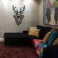 Deer V10 Metal Wall Painting