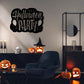 Halloween Party Metal Wall Art Led Options