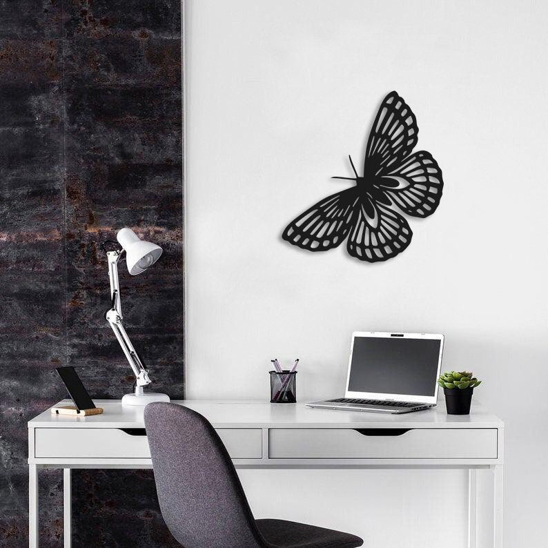 Butterfly v3 Led Metal Wall Art