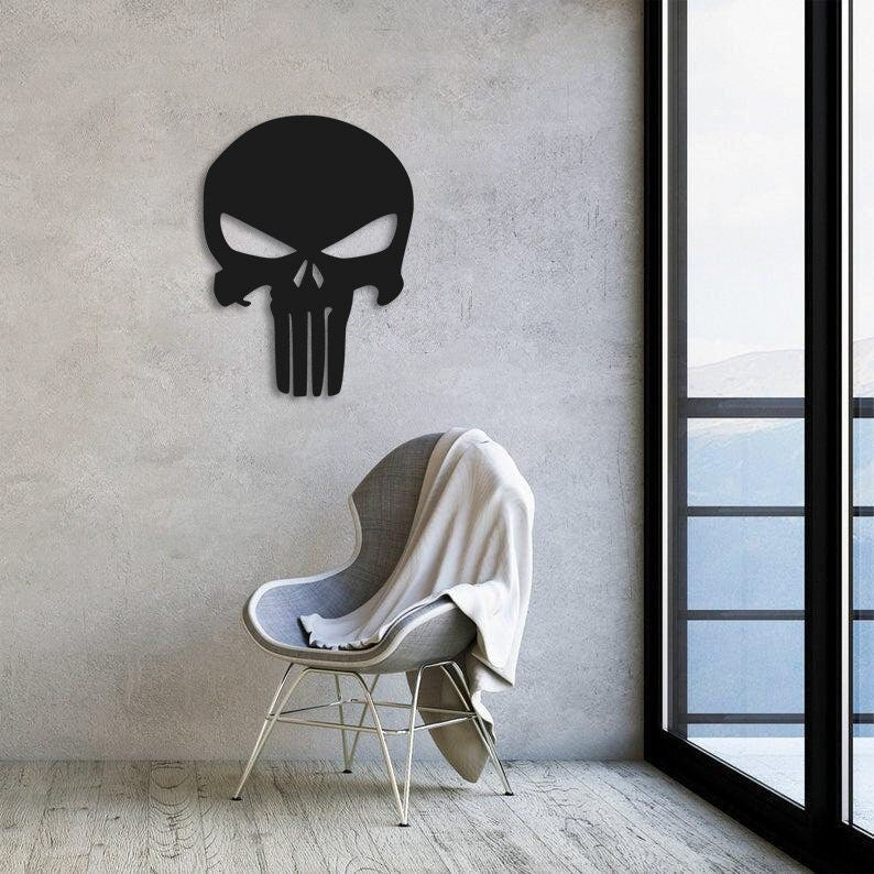 Punisher Metal Wall Art