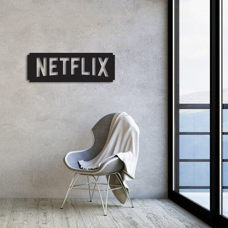 Netflix Led Metal Wall Art