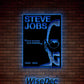 Steve Jobs v2 Led Metal Wall Art