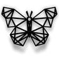 Origami Butterfly Wall Metal Art