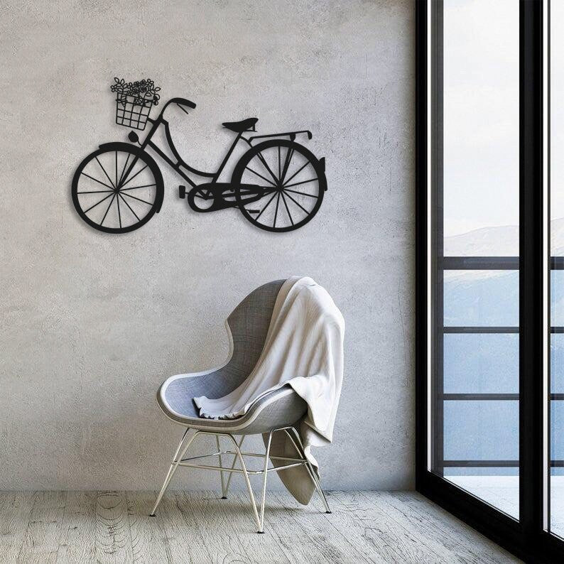 Bicycle v3 Metal Wall Decor