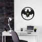 Bat Metal Wall Clock
