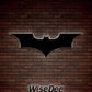 Bat Super Hero Led Metal Wall Art