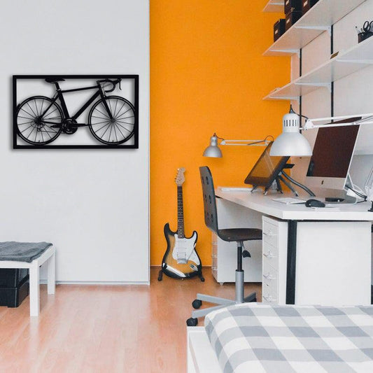 Bicycle V4 Metal Wall Painting