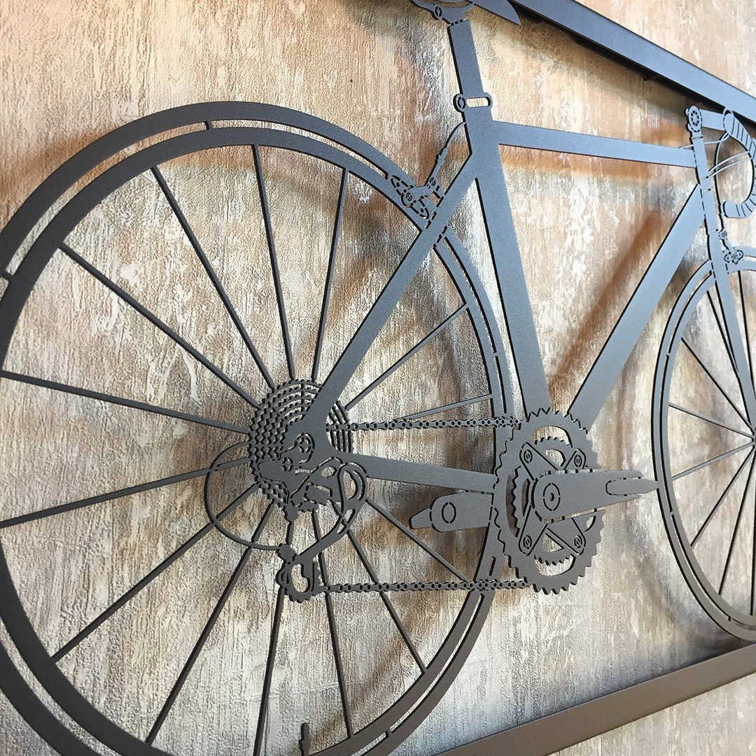 Bicycle v4 Metal Wall Decor