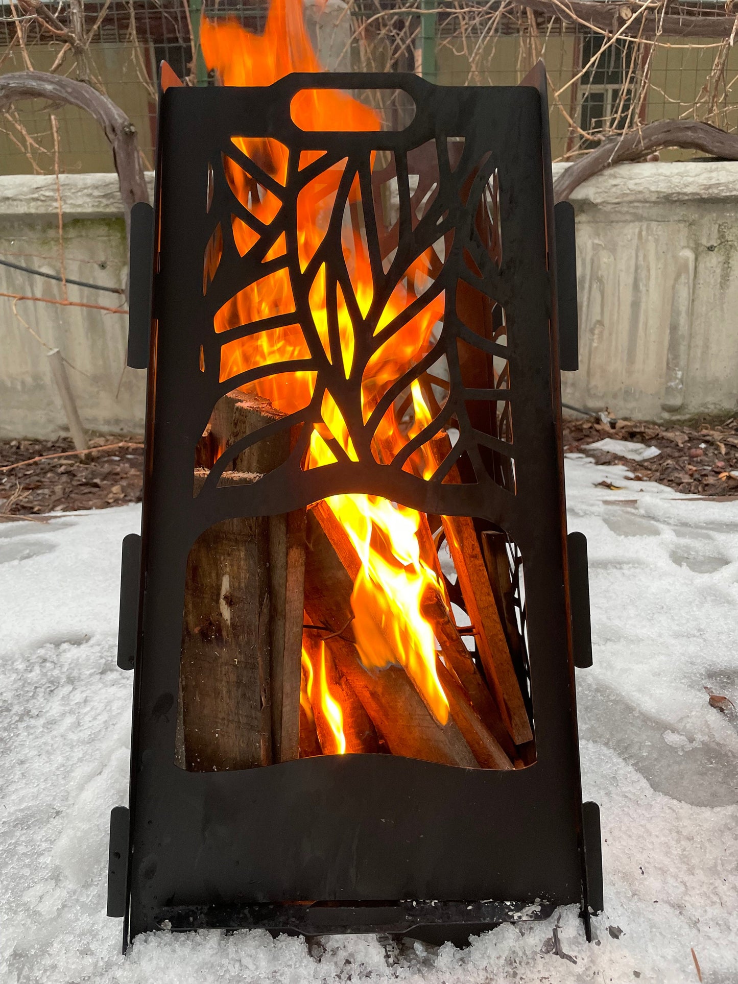 Metal Installable Firepit