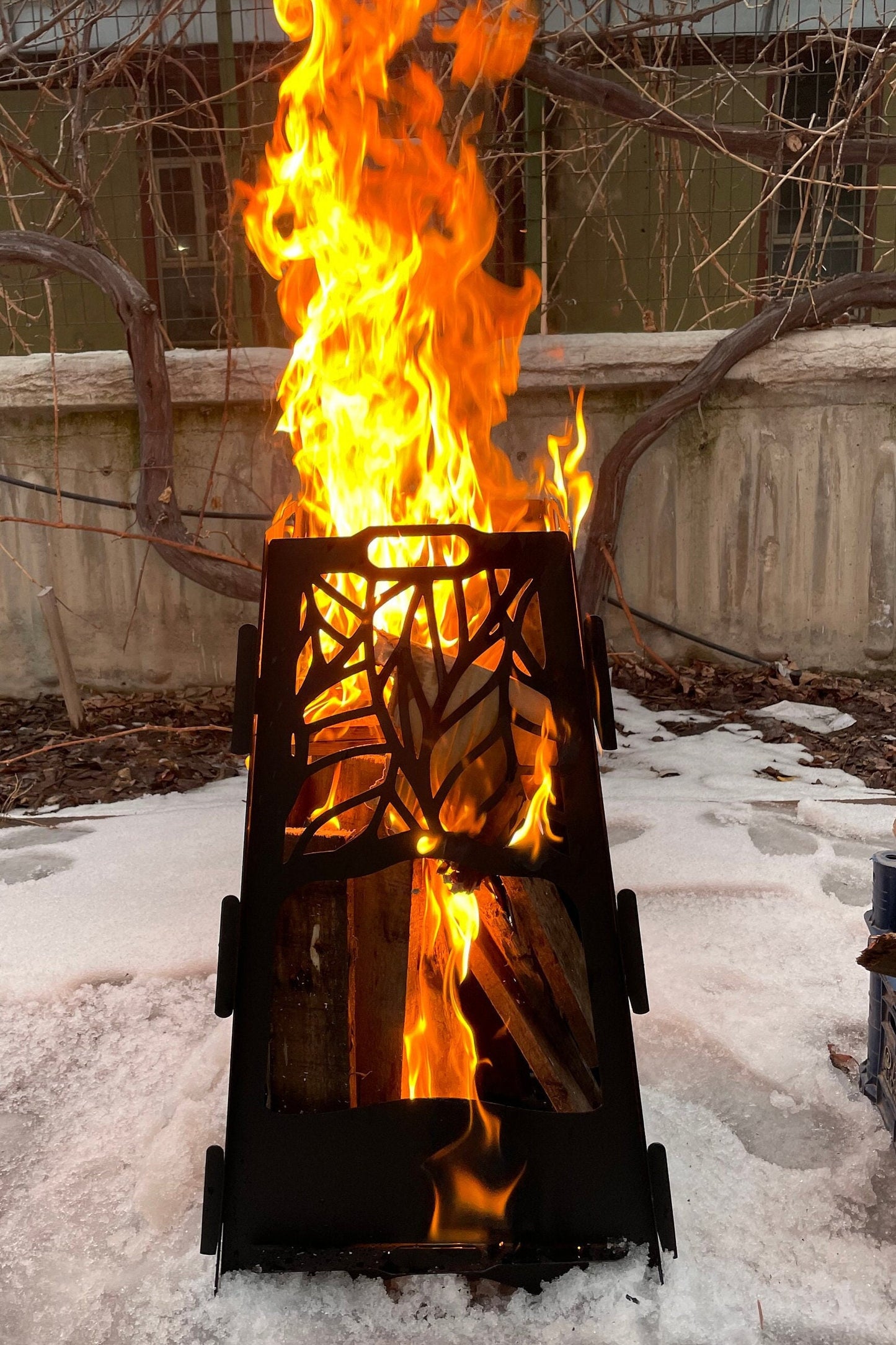 Metal Installable Firepit