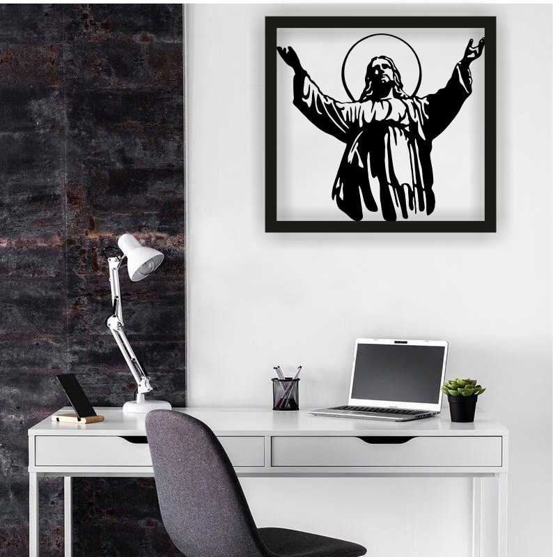 Jesus Love Metal Wall Art