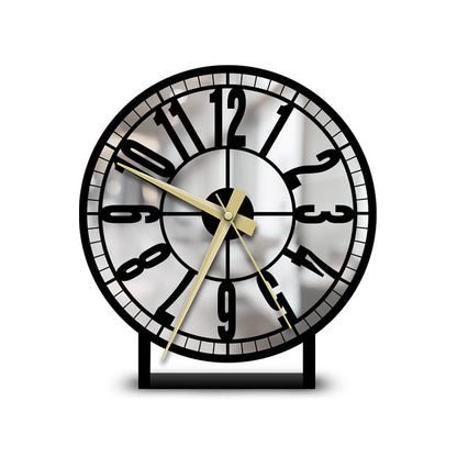 Ottoman Metal Masa Saati Merror