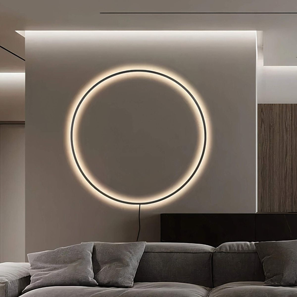 WiseDec Luminos LED Aydınlatma Halkası Metal