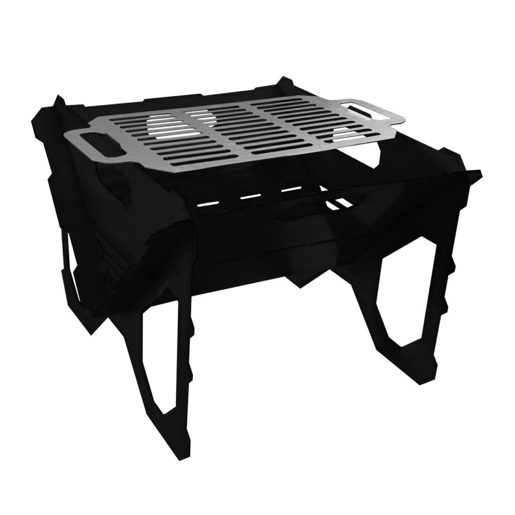 WiseGrill Portatif Taşınabilir Metal Mangal WG3 Çantalı