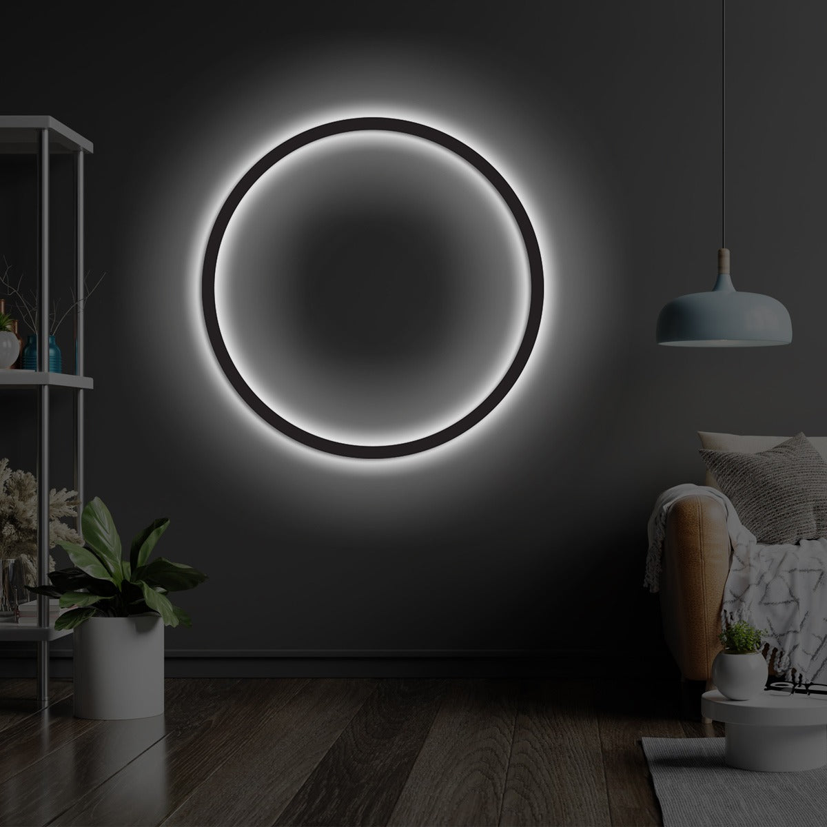 WiseDec Luminos LED Aydınlatma Halkası Metal