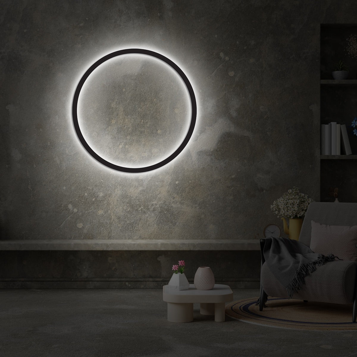 WiseDec Luminos LED Aydınlatma Halkası Metal