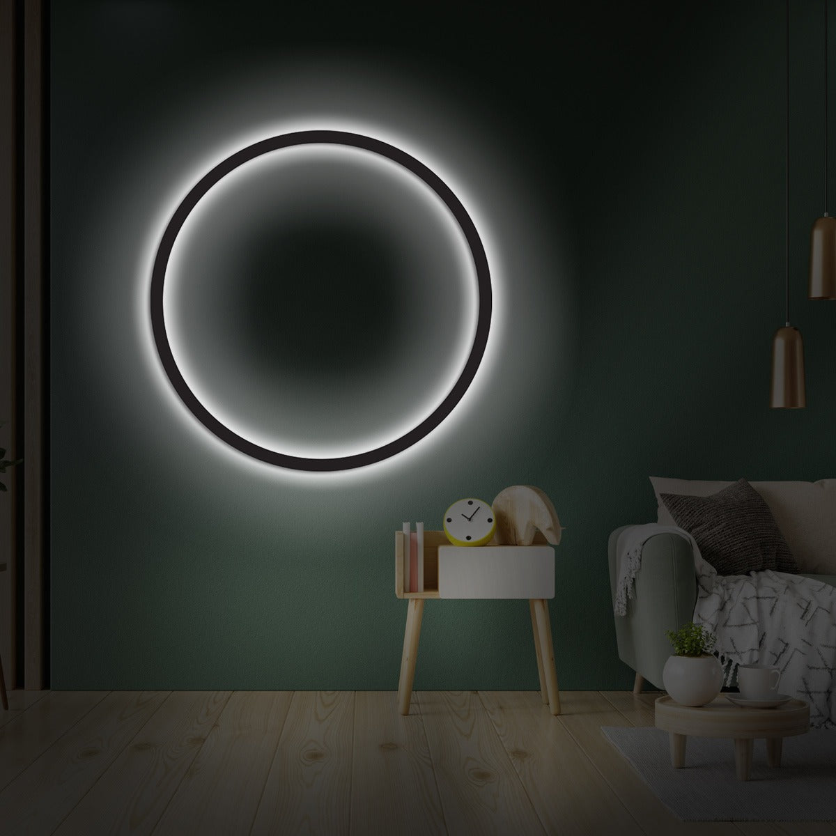 WiseDec Luminos LED Aydınlatma Halkası Metal