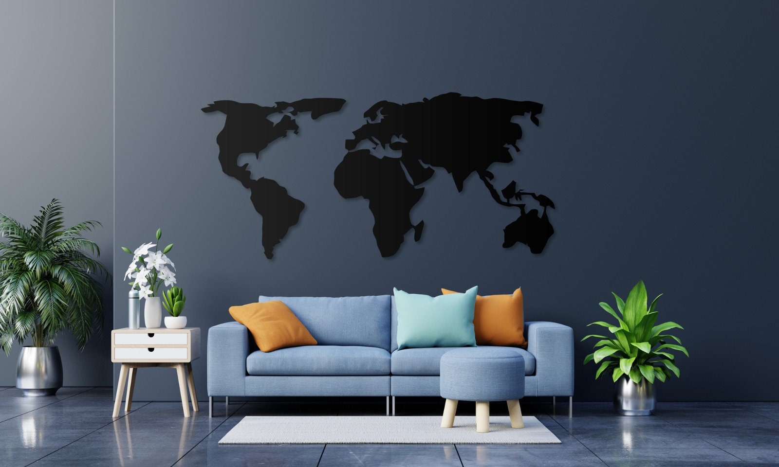 Living Room Wall Decor Ideas: 9 Ways to Style Metal Wall Art