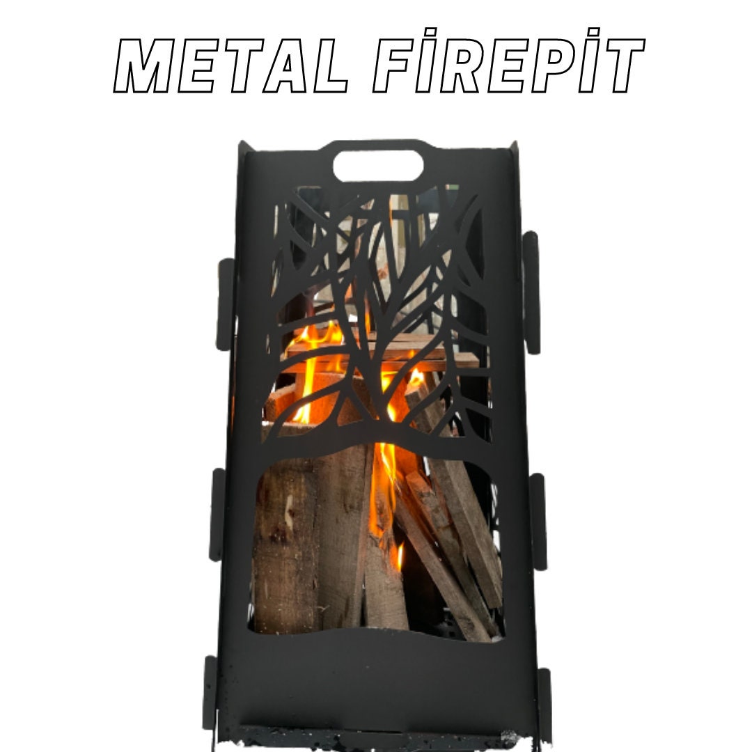 Metal Kurulabilir Ateş Çukuru