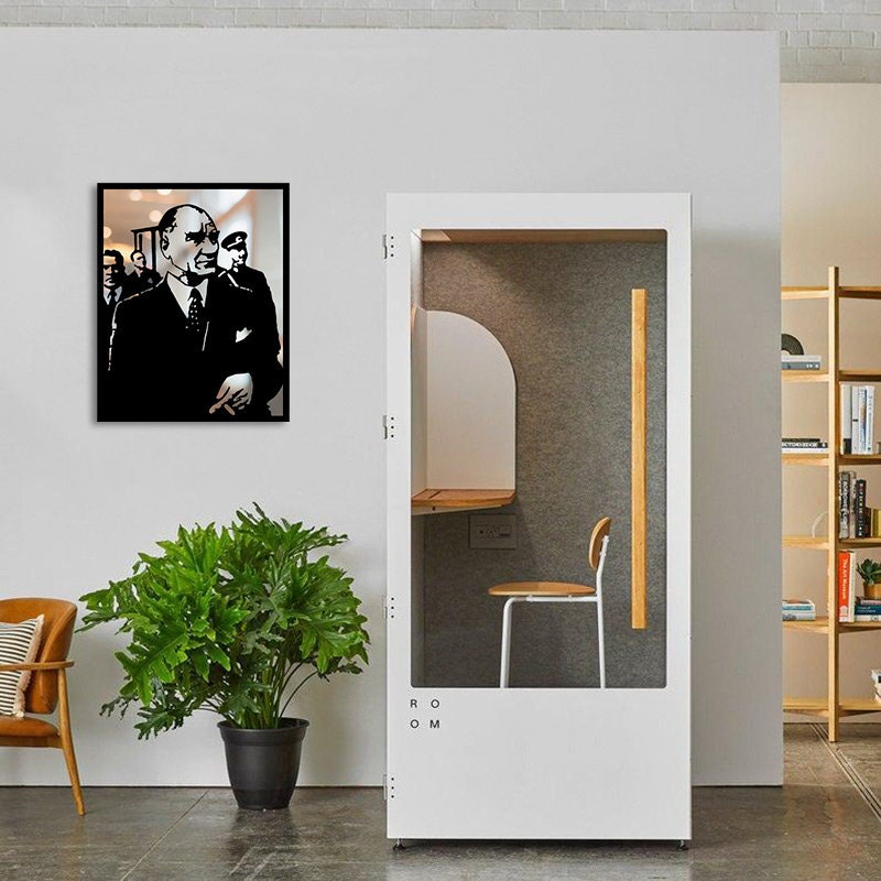 Atatürk V3 Merror Metal Tablo